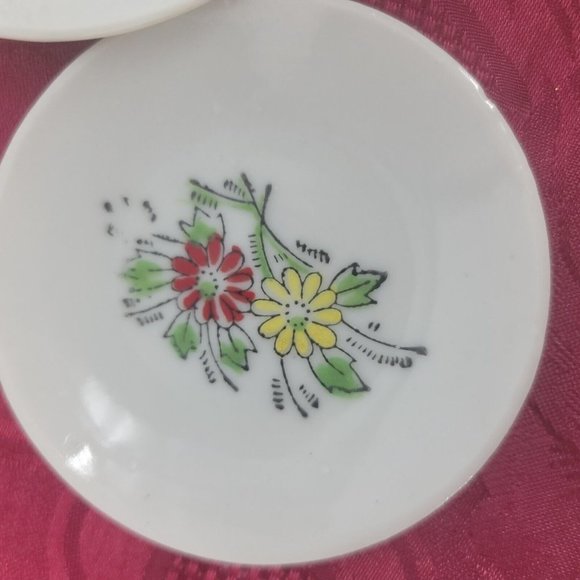 Jaymar‎ 22 Piece China Porcelain Toy Tea Set Floral Japan Pretend Play Vintage - Picture 5 of 16